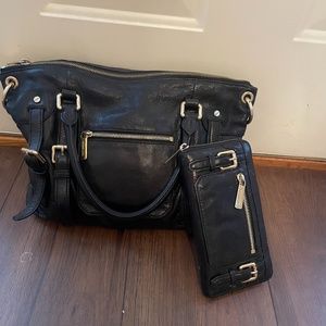 Michael Kors wallet and satchel